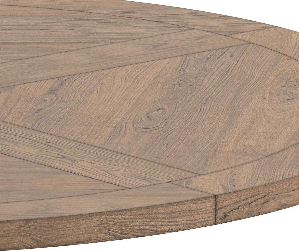 Benchwright Rustic X-base 48-inch Round Dining Table Set by iNSPIRE Q Artisan