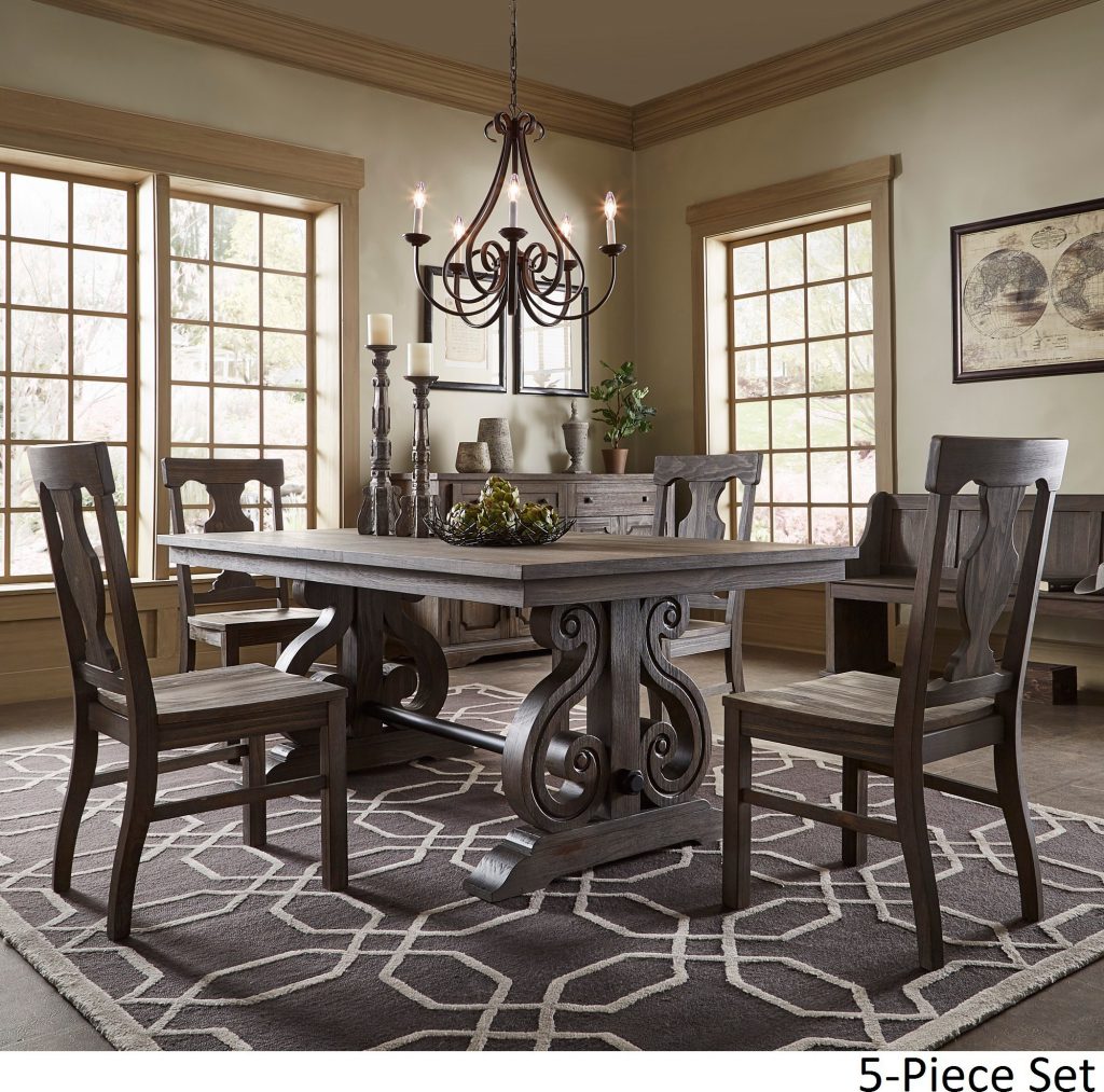 Rowyn Wood Extending Dining Table Set by iNSPIRE Q Artisan ShopPeep